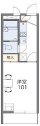 レオパレスラヴェンナ　17108の物件間取画像